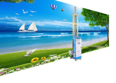China 2880 Dpi Vertical Wall Printer Auto Blank Skip Bidirectional Painting for sale
