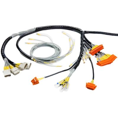 China Multi Interface Cable Wire Harness 500mm Large Capacitance Wire Rope Assemblies for sale