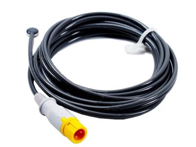 China 12mm Acero inoxidable cable médico arnés monitor de corazón arnés sonda de temperatura en venta