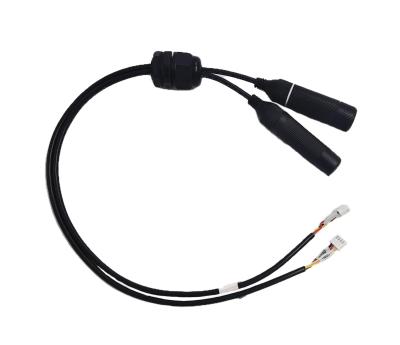 China High flexible wiring harness Tianmu waterproof components black 425mm communication industrial wiring harness for sale
