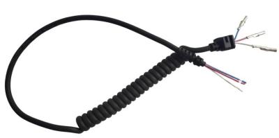 China 4.5mm Waterproof Spring Lead Wire Industrial Wire Harness TE Terminal for sale