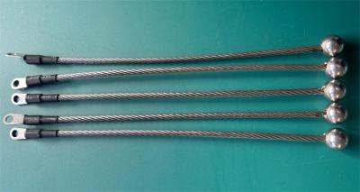 Chine 208 mm harnais de câblage industriel châssis câble électrostatique de mise à la terre en acier inoxydable à vendre