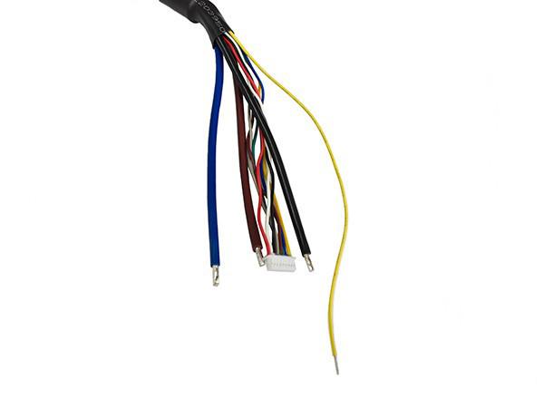 Quality 500V 12pin Power Tool Harness Insulated Shielded Welded Industrial Cable Harness for sale