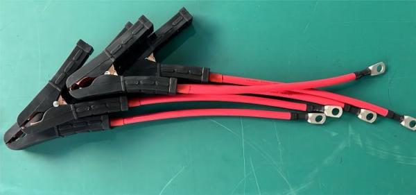 Quality 100A Crocodile Clip Battery Harness Cable Flame Retardant High Temperature Resistant for sale