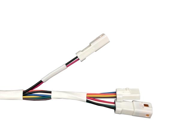 Quality 3 X 5P Double Row Battery Cable Harness Plastic Shell 12v Wire Harness Ul1007 for sale
