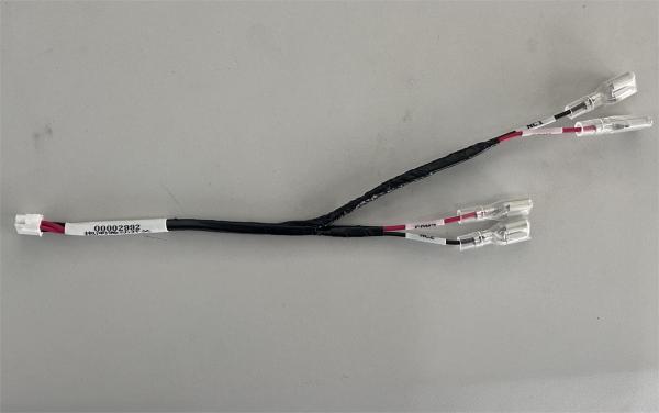 Quality 22AWG PVC Electronic Wire Harness Transparent Sheath Halogen Free Flame for sale