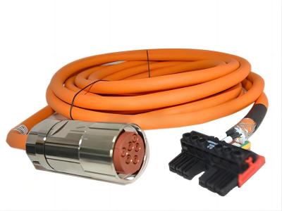 China Oxygen Free Copper Vehicle Wiring Harness 180C Straight Head Connector Wiring Harness for sale
