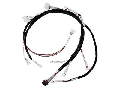 China 300V Braided Shield Robot Wiring Harness Assembly High Torsion Resistance for sale