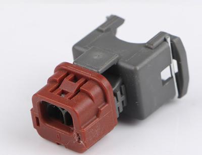 China Double Hole Harness Connector Types Dc Cable Tail Light Wire Connector for sale