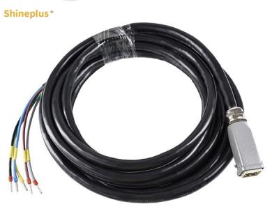 China RVV 500V 6MM2 PVC Bare Copper Industrial Wire Harness For Laser Marking Machine Te koop