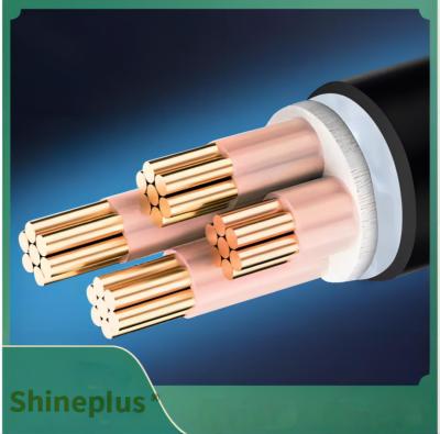 中国 NH-YJV national standard low-voltage insulated power cable anti-oxidation 5-core oxygen-free copper cable 販売のため