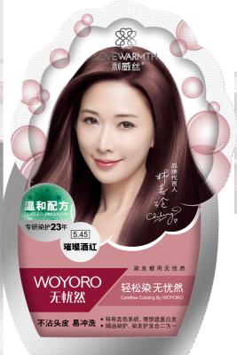 China Permanent Color Shampoo Plant Ammonia Free Gray Polygonum Multiflorum Extract for sale