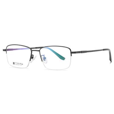 China Prescription Available Titanium Frame Eyeglasses Customized B Grade FDA Certified for sale