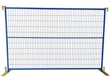 China Canada Powder Coated Mesh Temporary Fencing 6ftx9.5ft Construction Panels  for sale