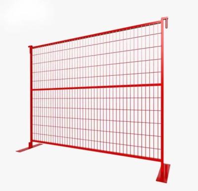 China High Strength Low Carbon Steel Temporary Site Fencing Safety Easy Installation Ca for sale
