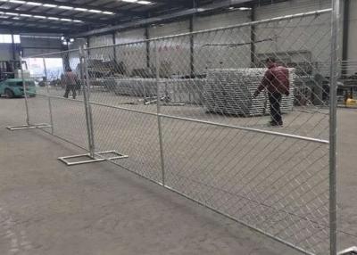 Chine Individual Durable 6ft Height Temporary Security Fencing Chain Link Portable à vendre
