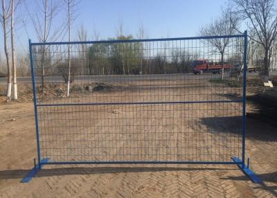China CE PCV Coated 6x10ft Temporary Site Fencing For Construction for sale
