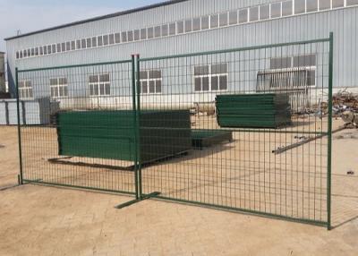 China ISO 6 Ft By 10 Ft Fence Panels , Rustproof Construction Site Fencing for sale