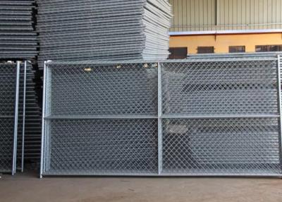 China Chain Link 8x12ft Temporary Security Fencing With 11.5ga Diameter Wire for sale
