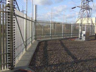 China ISO-2001 Corrosion Proof Tower Fencing , Anti Theft 4 Foot High Fencing for sale