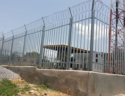 China rustproof Steel 3000mm High Tower Fencing With W Section for sale