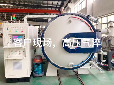 China Vacuum Gas Quenching Furnace 100-800kg Loading Capacity 1320c Double Chamber for sale