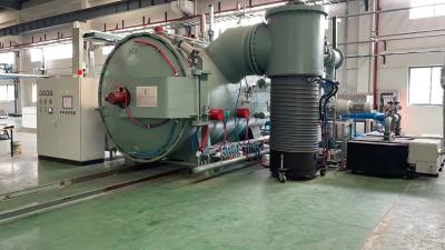 China Horizontal Internal Vacuum Quenching Furnace Process Gas Cooling for sale