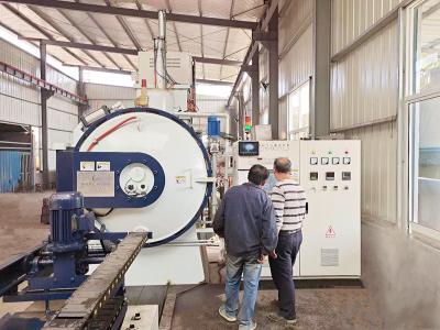 China Dual-Chamber Oil Quenching Furnace For Grinding Balls Automatically Controlled for sale