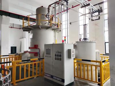 Cina Forno a gas verticale Forno a vuoto verticale per la normalizzazione dell'estinguimento dell'olio di brasaggio in vendita