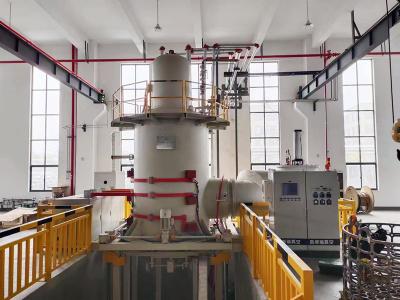 China Pyrolysis Vertical Structure Heat Treatment Vacuum Furnace for sale