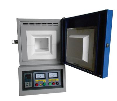中国 8L PID制御デスクトップ1600℃電気マッフル炉MoSi2の暖房 販売のため