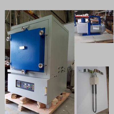 China High Temp Argon Vacuum Heat Treat Oven , PID Control Lab Inert Atmosphere Furnace for sale