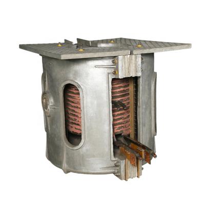 China Metal Scrap Induction Melting Furnace 150KG Capacity For Iron / Copper / Steel for sale