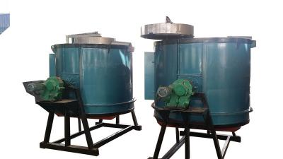 China Aluminum Copper Crucible Melting Furnace , Ingot Producing Electric Metal Melting Furnace for sale