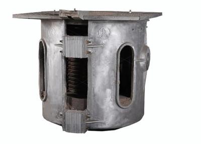China Horno fusorio de la inducción eléctrica de las latas de aluminio para el peso del lingote 350kg en venta