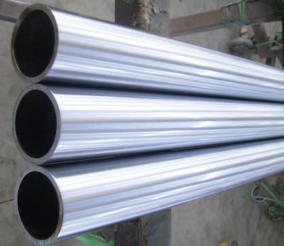 China Seamless Hollow Metal Bar Chrome Plated Piston Rod And Chrome Plated Shaft for sale