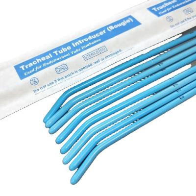 China Disposable Medical Endotracheal Tube Introducer Bougie Flexible Solid Type for sale