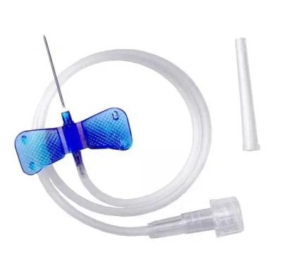 China Disposable Medical Sterile Scalp Vein Set With Double Wing Sterile Infusion Transfusion Set for sale