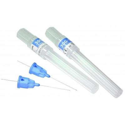 China Dental Disposable Endo 25MM Irrigation Needle Dental Consumables For Anesthesia for sale