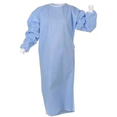 China El cirujano estéril Gown Reinforced Surgical viste los vestidos disponibles de Sergical del hospital en venta