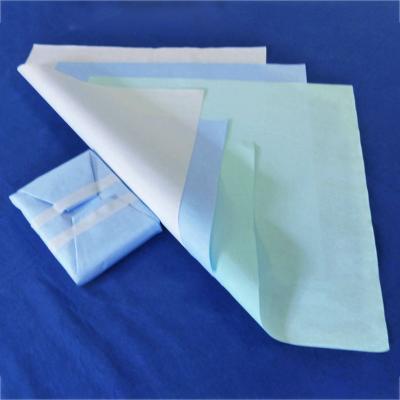 China Medical Sterile Packaging Crepe Paper For Packaging Lighter Instruments And Sets for sale