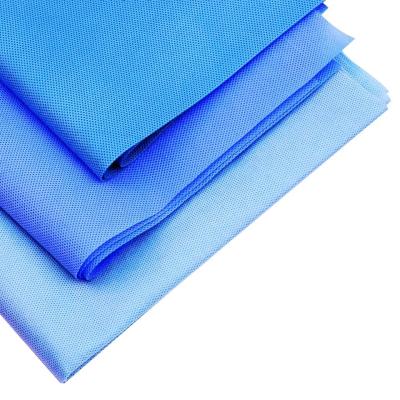 China Waterproof Medical Non Woven Fabric 40/50/60g Spunbond SMS Wrapping Material à venda