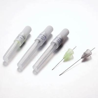 China 100pcs Disposable Endo 25MM Irrigation Needle Dental Consumables For Anesthesia for sale