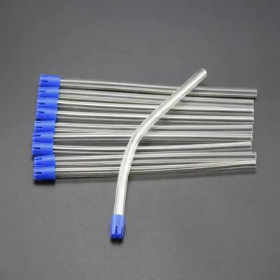 Китай 150 мм Стоматологические расходные материалы зубные сосочные наконечники одноразовый портативный выбросник слюны, 100 штук на упаковку продается
