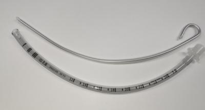 China Soft Medical Endotracheal Tube with murphy eyes and x ray line Endotracheal Tube Uncuffed With Guide Wire for sale