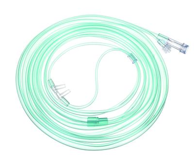 China 2.1m O2 Co2 Nasal Cannula Star Lumen Oxygen Cannula Types for sale