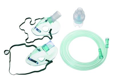 China Elongated Ventilator Nebulizer Kit Pediatric Nebulizer Mask XL ISO13485 for sale