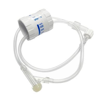 China Y Injection Port DEHP Free Disposable Infusion Transfusion Set Flow Rate Setting for sale