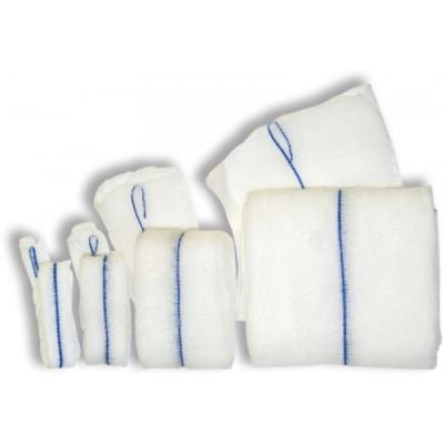 Cina Il rifornimento medico 100% del cotone Gauze Swab Manufacturer Absorbent Gauze eliminabile tampona la fasciatura bianca sterile in vendita