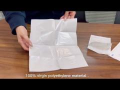 EVA Plastic Copolymer Sterile  Disposable Exam Gloves With Paper